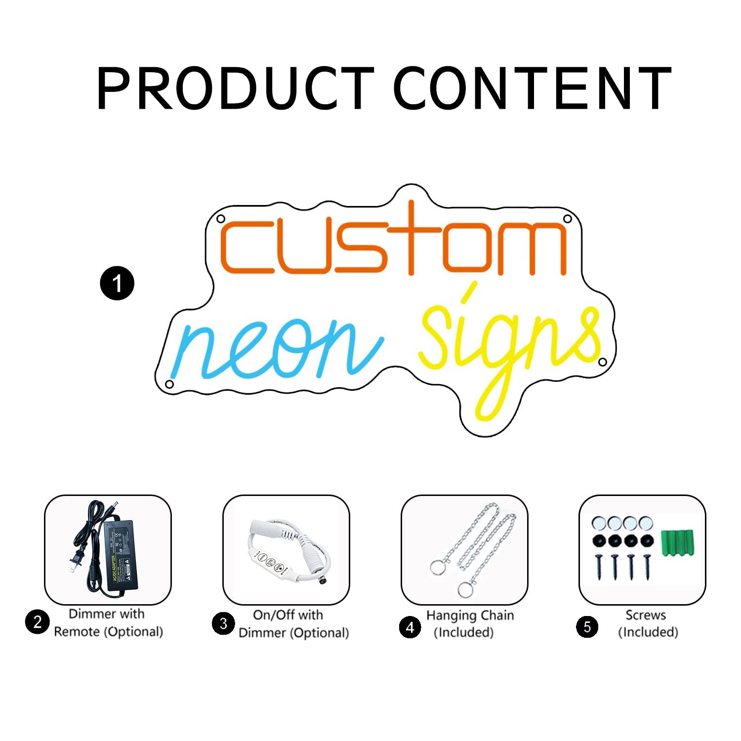Business Shop Name Logo Neon Sign Custom LED Neon Signs for Wedding Birthday Party Gift Bar Game Room Home Wall Decor