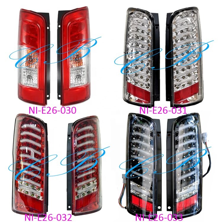 Bus LED Tail Lamp Rear Brake Light for Caravan Urvan NV350 E26 2012-2020 Taillights Back Auto Lamps Parts