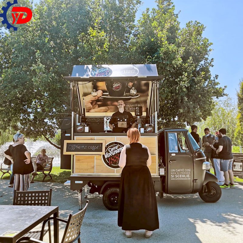 Electric Food Cart Juice Coffee Van Mobile Kitchen Pizza Candy Cart Ice Cream Shop Taco Hot Dog Truck Bus Food Truck