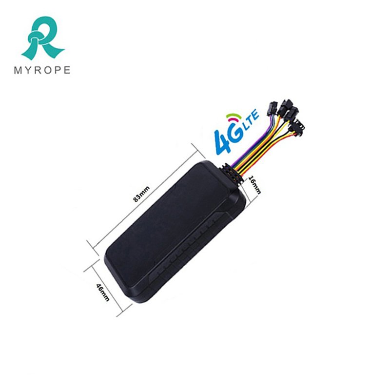 4G Vehicle GPS Tracker Remote Engine Cut-Off for Fleet Management Fuel Monitoring GSM GPRS Dashboard PC iOS App 1-Year