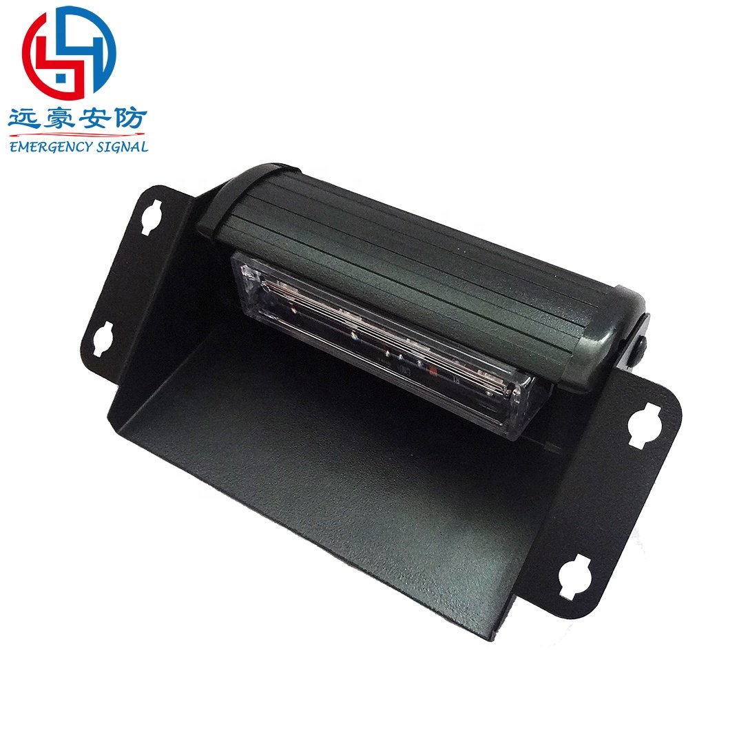 1W LED Dash Emergency Strobe Lights Windshield Led Strobe Visor Light bar Warning Safety Flashing Light with Suction Cups