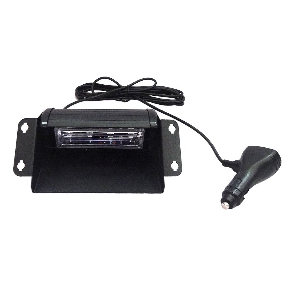 1W LED Dash Emergency Strobe Lights Windshield Led Strobe Visor Light bar Warning Safety Flashing Light with Suction Cups
