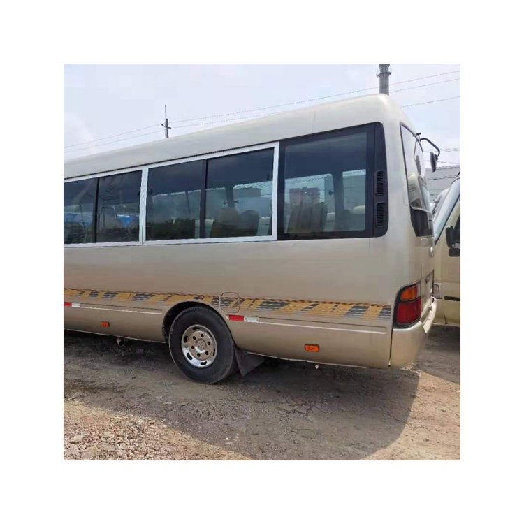 New Used diesel Engine Japan Brand Toyota coaster Bus , Used Bus From17 Seats to 35 Seats People Public Bus