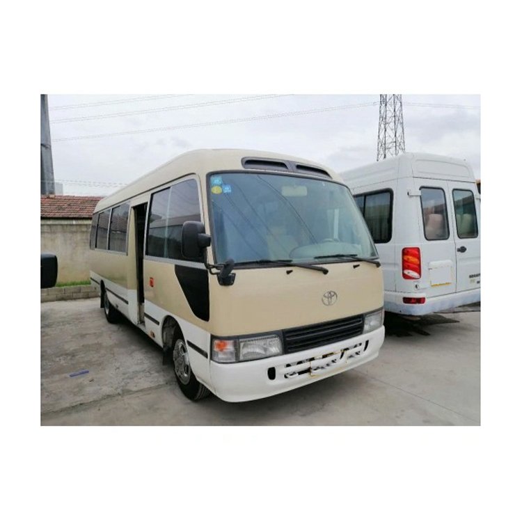 New Used diesel Engine Japan Brand Toyota coaster Bus , Used Bus From17 Seats to 35 Seats People Public Bus