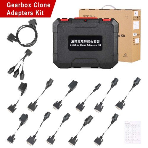 Launch X431 ECU Programmer Gearbox Cloning Connectors Package for Launch X-prog3 X-431 ECU Programmer, PC Adapter for Xprog3