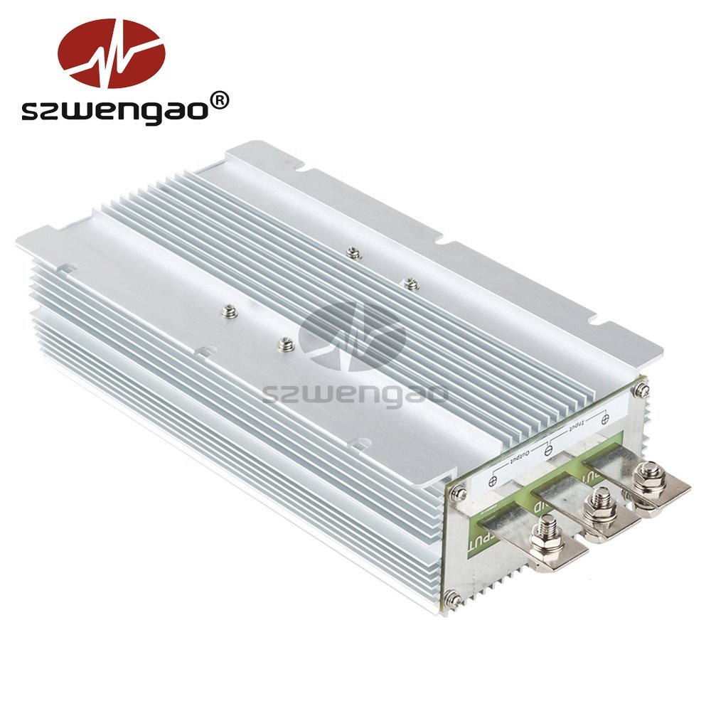 For Truck Bus Car LED Light Buck Module 24V to 12V 85A 100A DC DC Step Down Power Regulator With CE RoHS Certifications