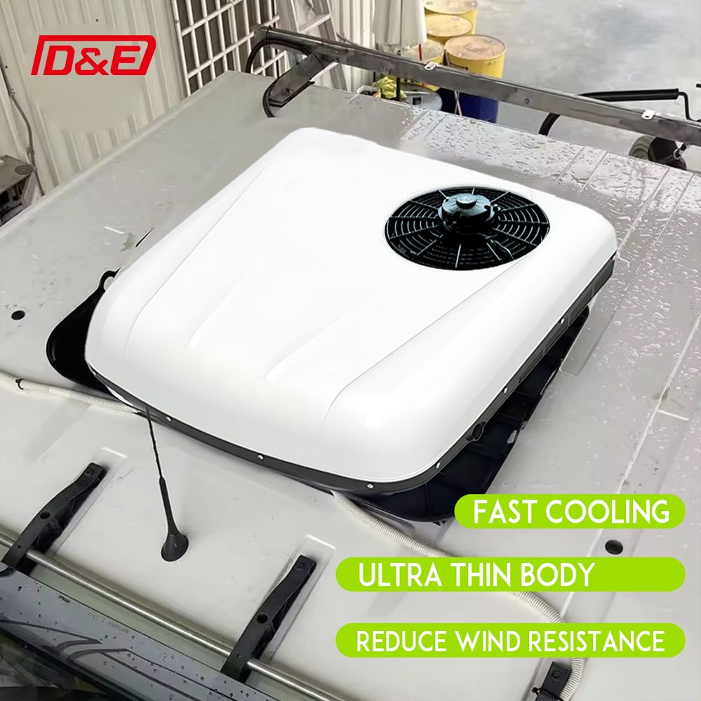 Update Model 12V/24V Compressor Roof AC Trucks Air Conditioner for Trucks RVs Boats 12 Volt Bus
