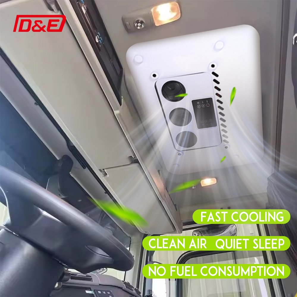Update Model 12V/24V Compressor Roof AC Trucks Air Conditioner for Trucks RVs Boats 12 Volt Bus