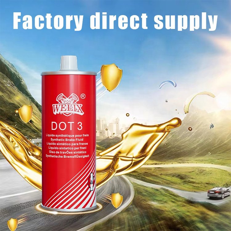 Wholesale Clutch Fluid DOT3 Synthetic Brake Fluid DOT3 Machine Brake Oil Lubricating Oil