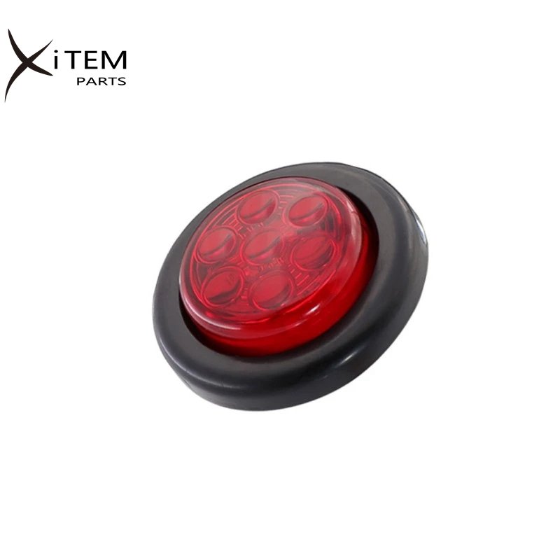 XITEM Led Side Marker Light for Truck Trailer Round Led Lighting 500lm 12V Auto Car Bus Indicator Bulbs