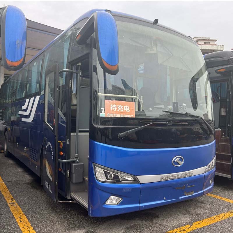 7m Electric Coach Bus Used Condition Front Engine Position for Sale