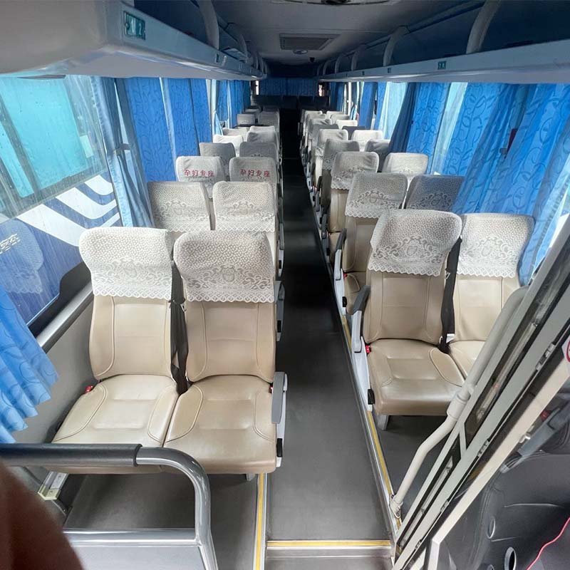 7m Electric Coach Bus Used Condition Front Engine Position for Sale
