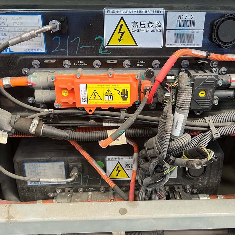 7m Electric Coach Bus Used Condition Front Engine Position for Sale