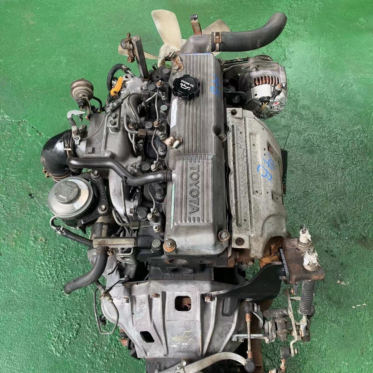 High Quality Toyot a 14B Used Diesel Engine for Toyota Jeeps Mini Bus Agricultural Vehicle