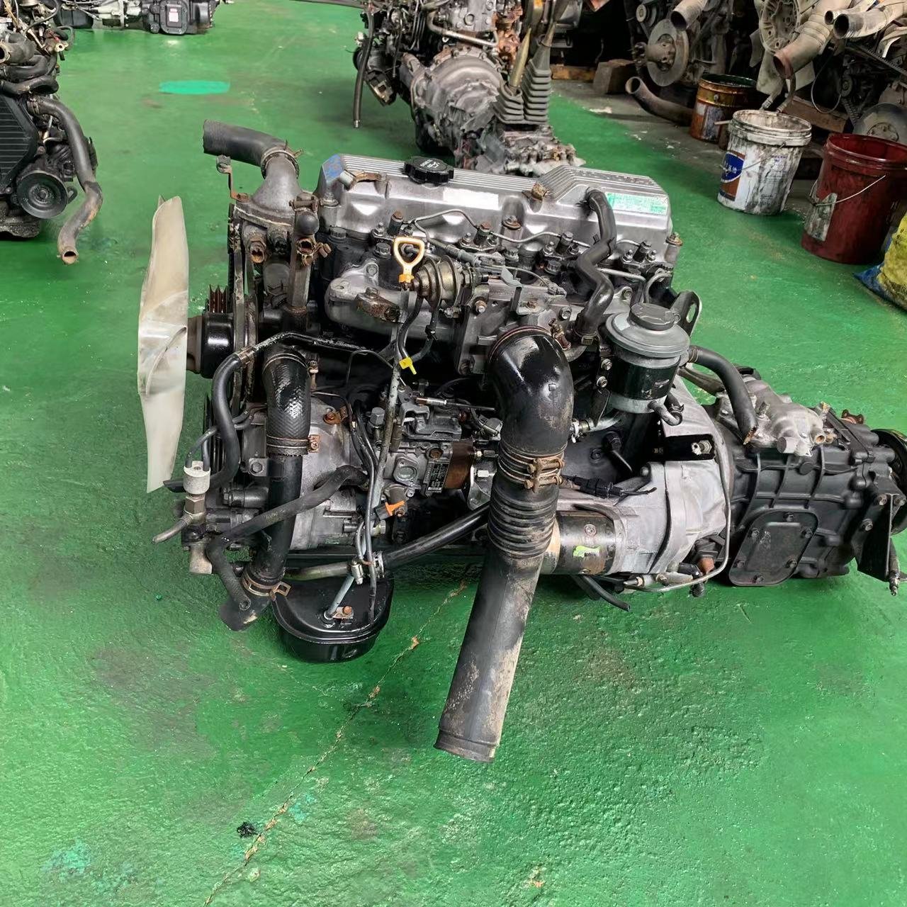 High Quality Toyot a 14B Used Diesel Engine for Toyota Jeeps Mini Bus Agricultural Vehicle