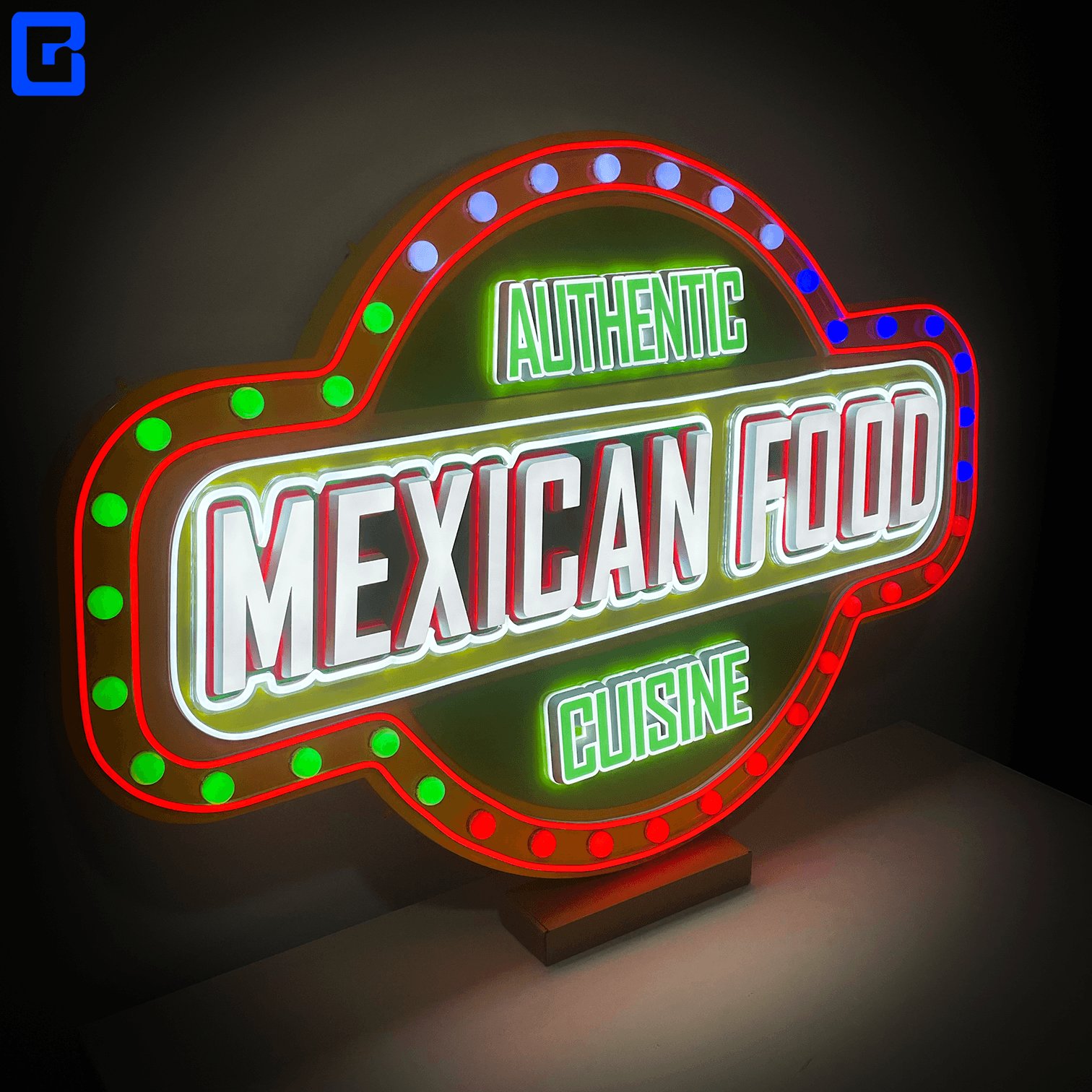 Vintage Custom Marquee Light Box From Factory Exporters Acrylic LED Signs Board for Advertising for Companies Malls Parks