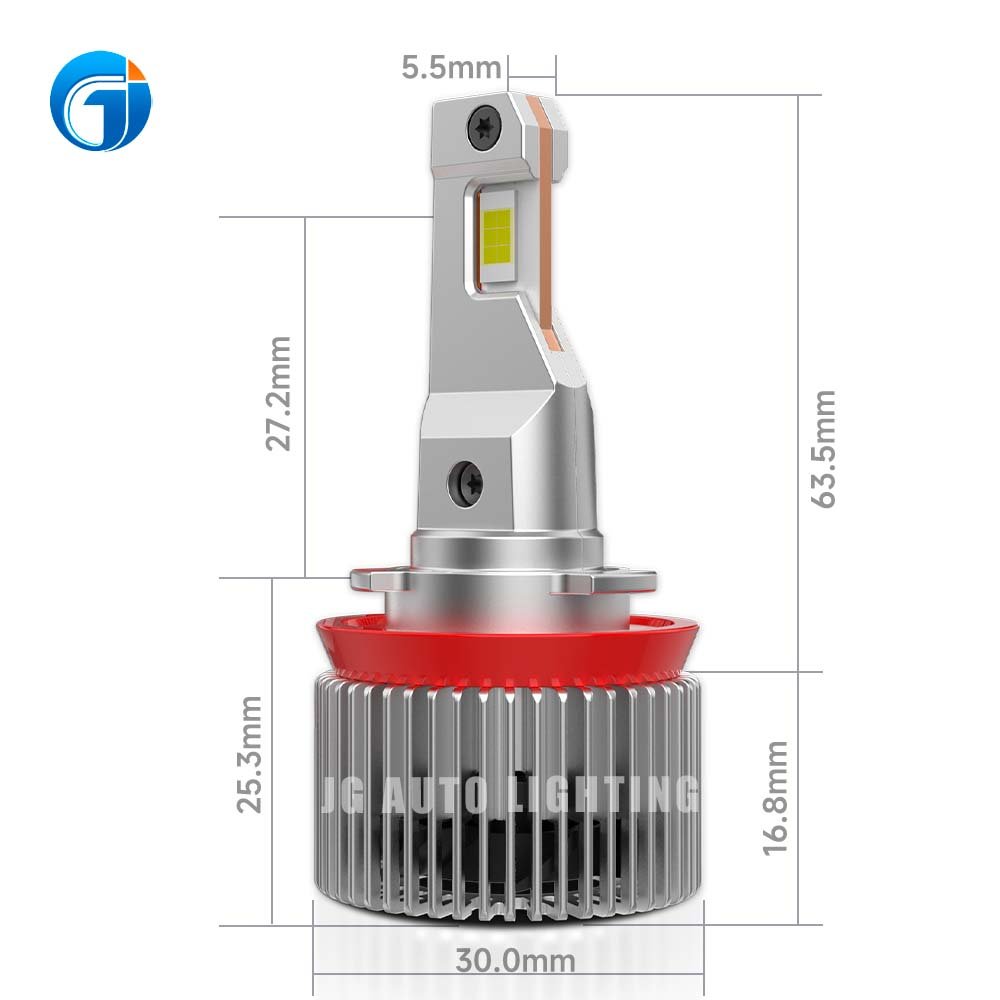 JG Luz Led H4 Para Auto 100W 26000LM Luces Led Automotive Carro H7 H11 Bombillos Vehicles Led Light HB3 Faros Focos Led H4