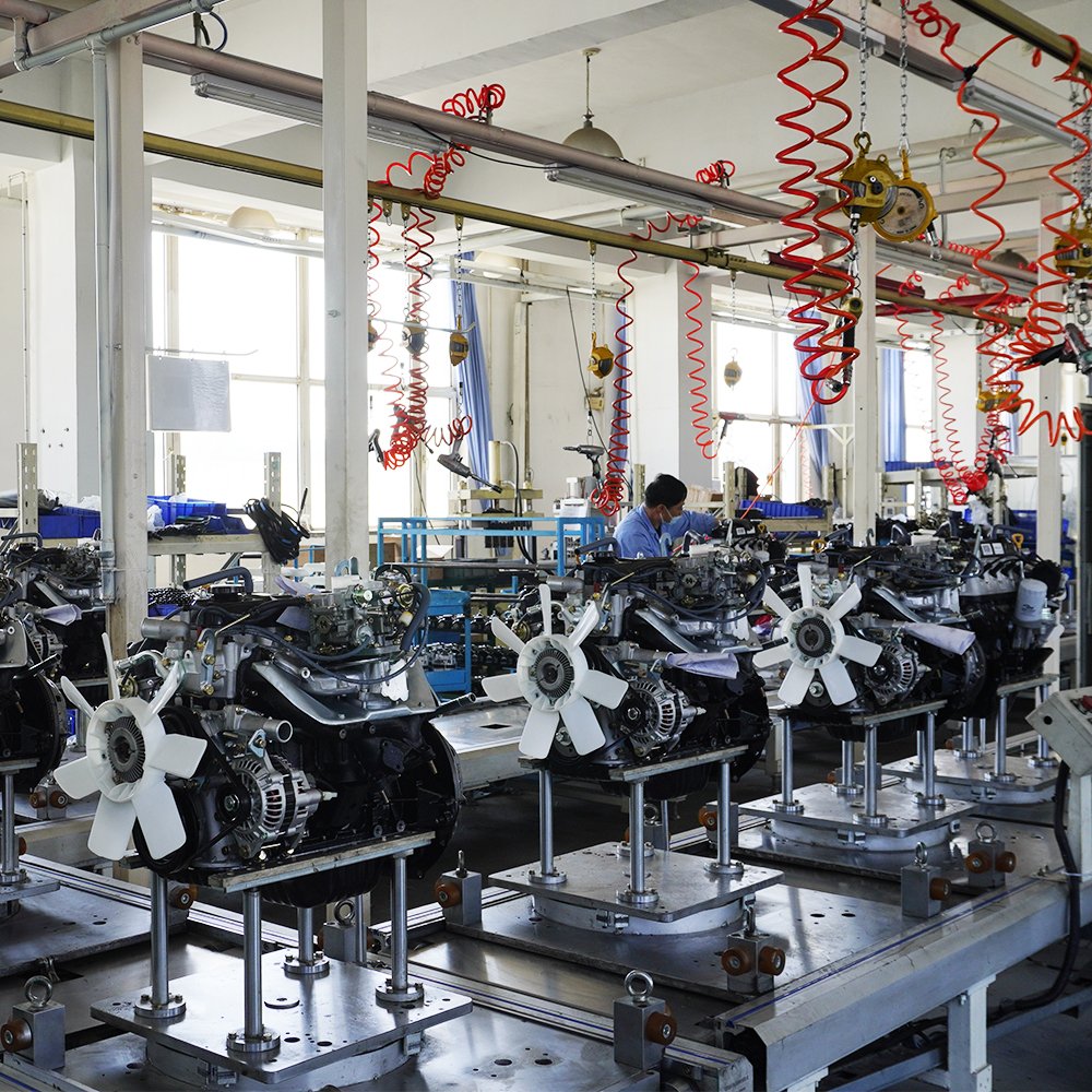 4JB1T Engine Turbo 4 Stroke Diesel Engines for Isuzu Motor Engine Assembly for Light Commercial, SUVs, Pickups and vans