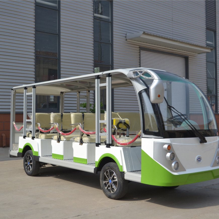 Custom 8-23 Seats Mini Open Roof Tour Bus Electric Four-wheel Drive Sale