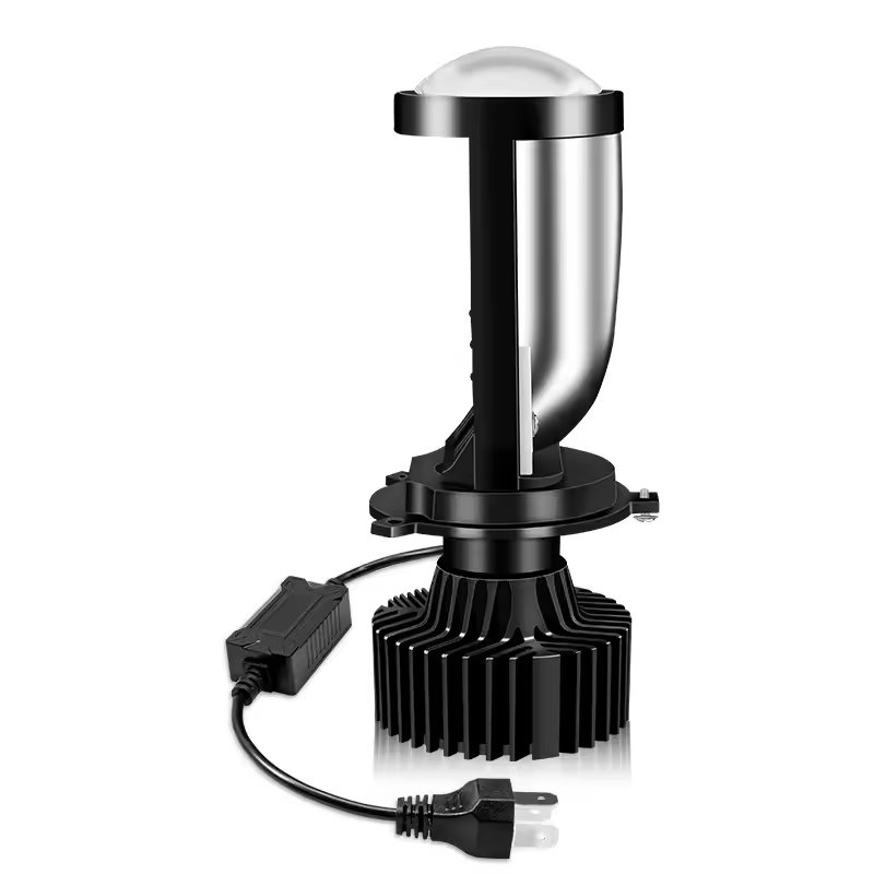 Y9 Y6 Faros Bi H4 Mini Led Projector Headlight with Turbo Focos Led Auto Led Lights for Motorcycles Led Light for Cars Truck