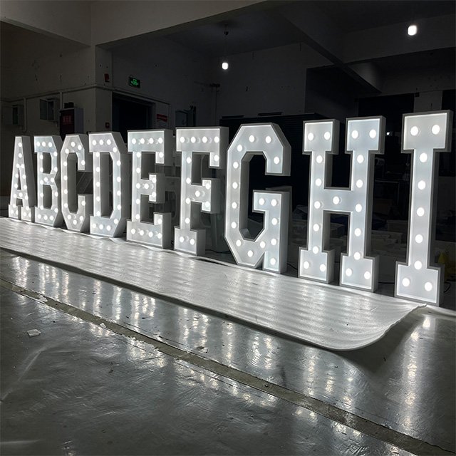 Wholesale love Letters Giant love Letter Manufacturer 4ft Marquee Letters for Wedding Decor