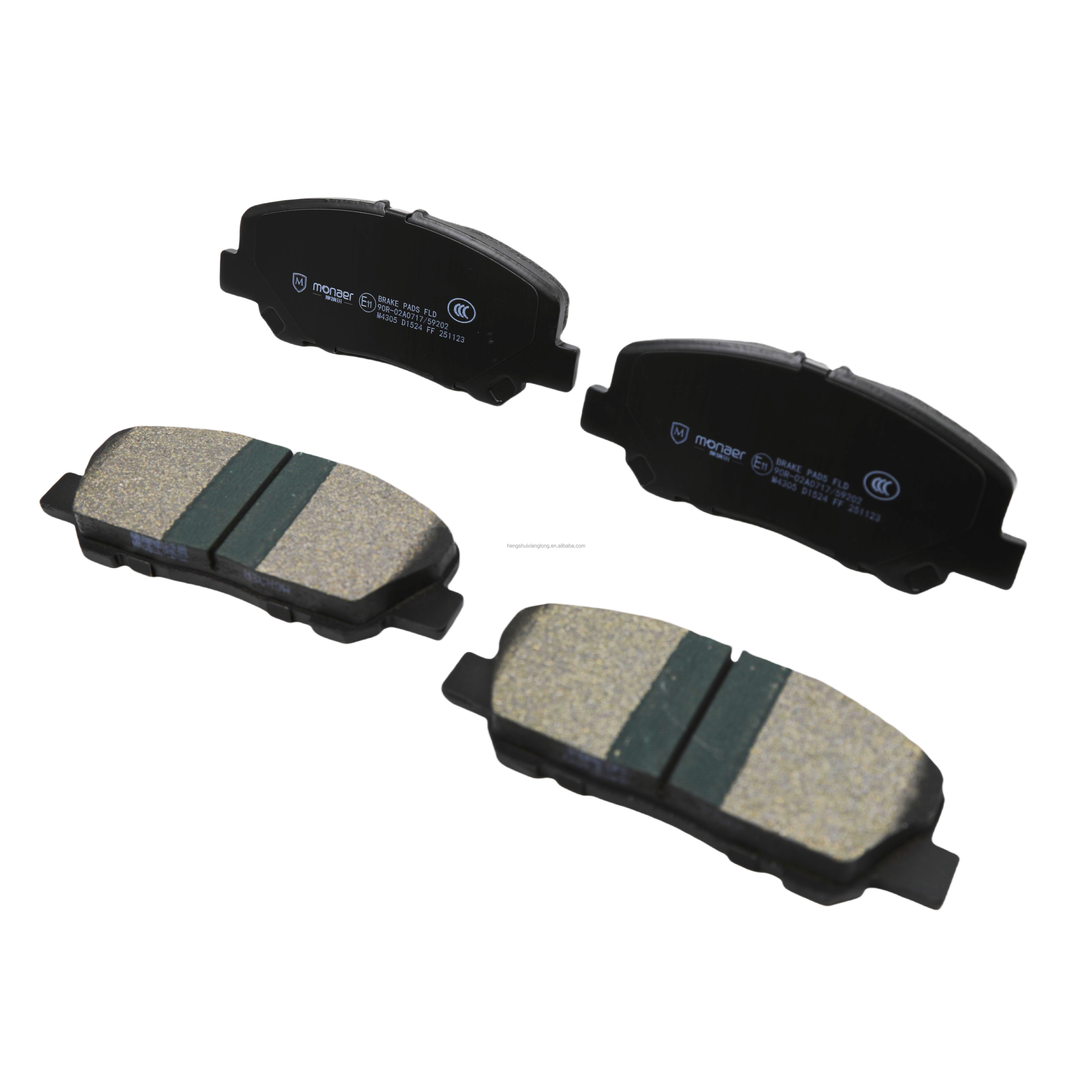 Monaer Ceramic Brake Pads D1524 Brake System Maintenance Kit for Toyota ALPHARD