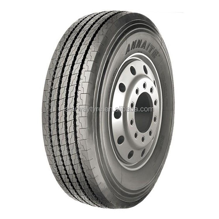 295/80R22.5 315/80R22.5 Tyres ANNAITE AMBERSTONE HILO Brands Truck Bus Tires Highway 366 Steer Trailer China Tyre Factory