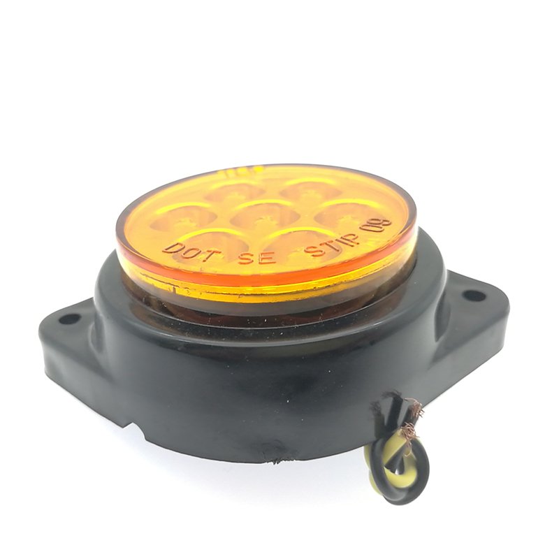 7 High Quality Straw Hat LED LED Boat Trailer Clearance Light Truck Marker Lamps 12V 24V with DOT SAE Certification