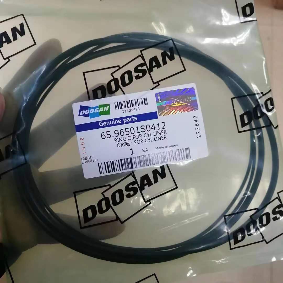 Excavator Daewoo Truck Bus Generator DV15 DV11 Engine Parts 401002-00786 401002-00785 6596501S0412 Cylinder Liner O-ring