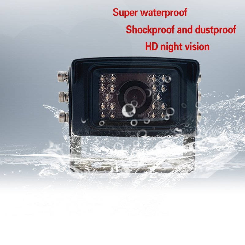 8PIN Melox M12-D 4P Custmozied IP Connector POE Network Heavy Duty Vehicle Truck Security IPC Reverse Camera