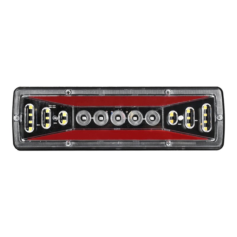 12v 24V Dynamic LED Truck Tail Light Turn Signal Rear Brake Light Reverse Lamp Trailer Lorry Bus Camper Caravan