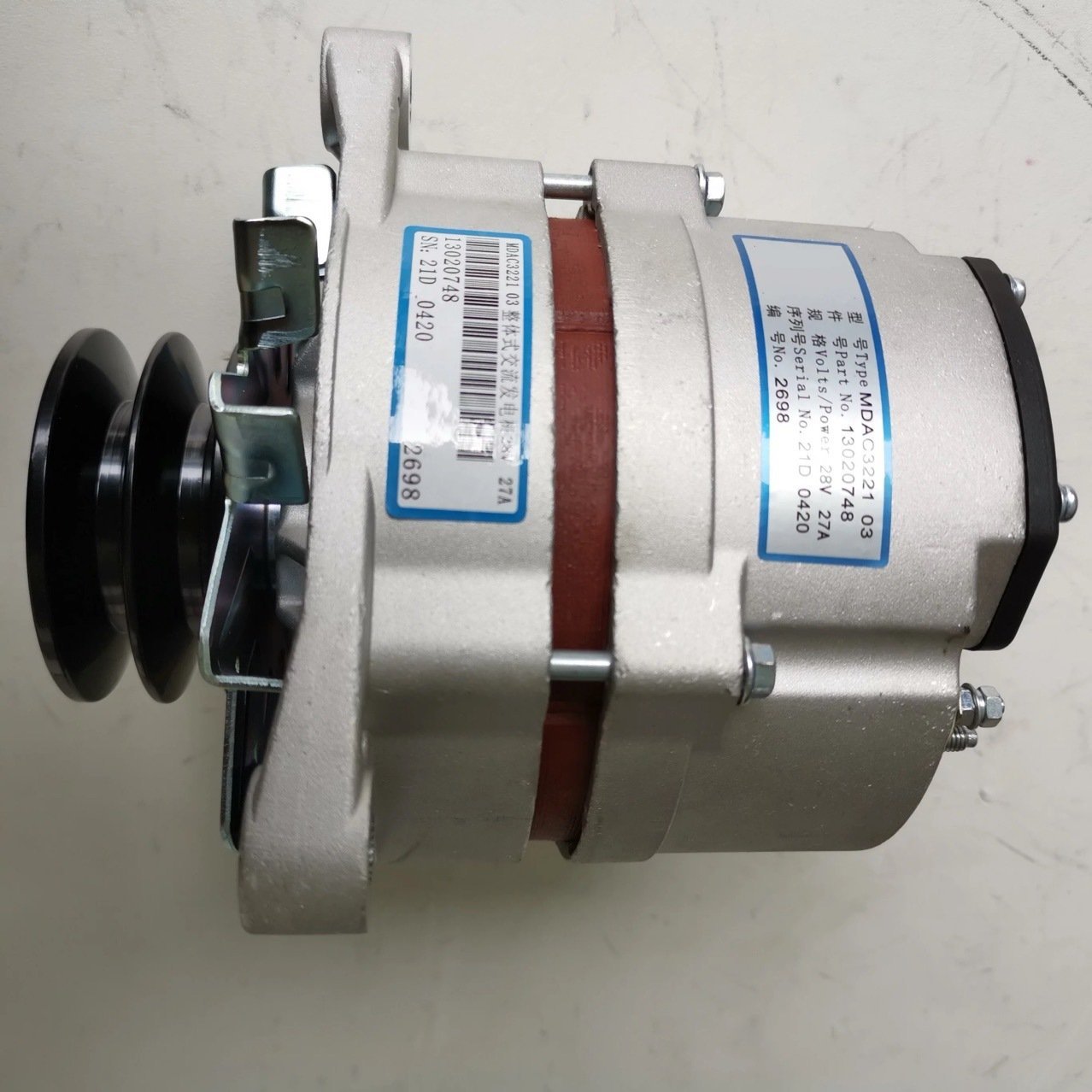 MDAC3221 03 28V 27A Engine Part Generator Machinery Equipment Alternator Generator Good Quality 13020748 Generator Alternator
