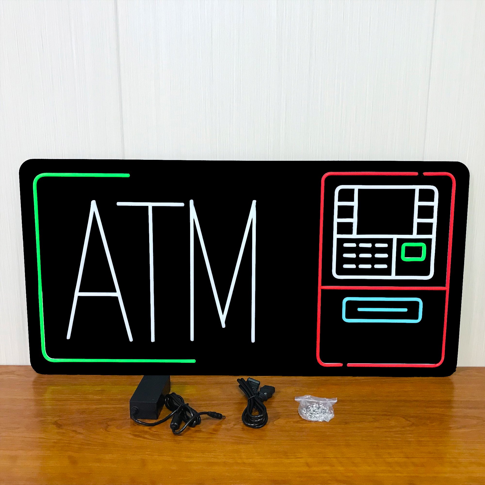 Custom Neon Sign LED Flex ATM Sign Making Machine for Wall Logo Sign Drop Shipping No MOQ Business Window Decoration