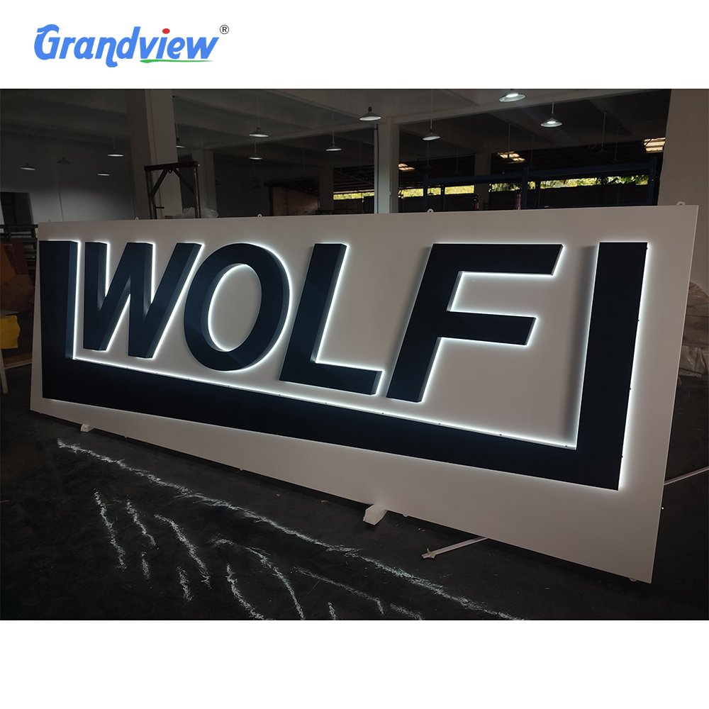 Letters with Large LED Light 3D Advertising Letter Channel Low Price LED Letter Board Sign