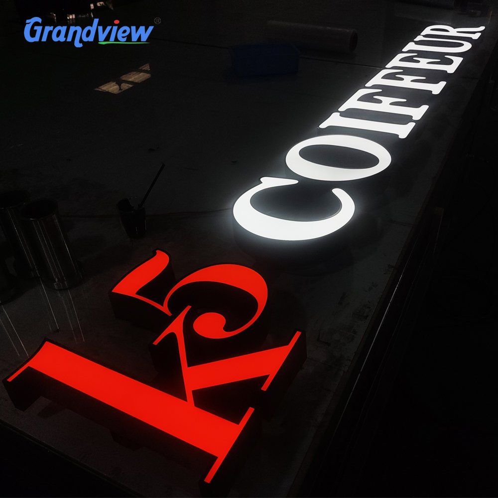 Letters with Large LED Light 3D Advertising Letter Channel Low Price LED Letter Board Sign