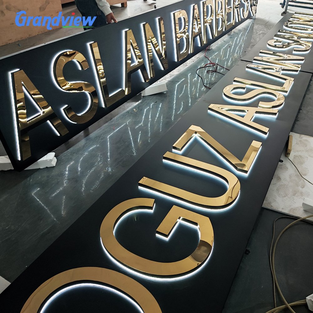 Letters with Large LED Light 3D Advertising Letter Channel Low Price LED Letter Board Sign