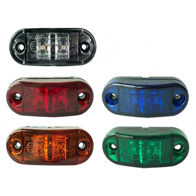 10-30v 2LED Truck Indicator Lights Lamps Hot Selling Wholesaler Truck LED Side Marker Lamps Light for Truck Trailer Jeep