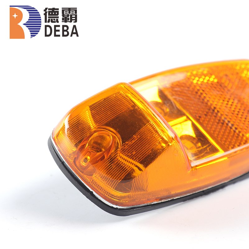 Hunan Deba Factory Supply 2 Years Warranty 5pcs LEDs Square Side Marker&Clearance Light for Trucks Trailers Buses