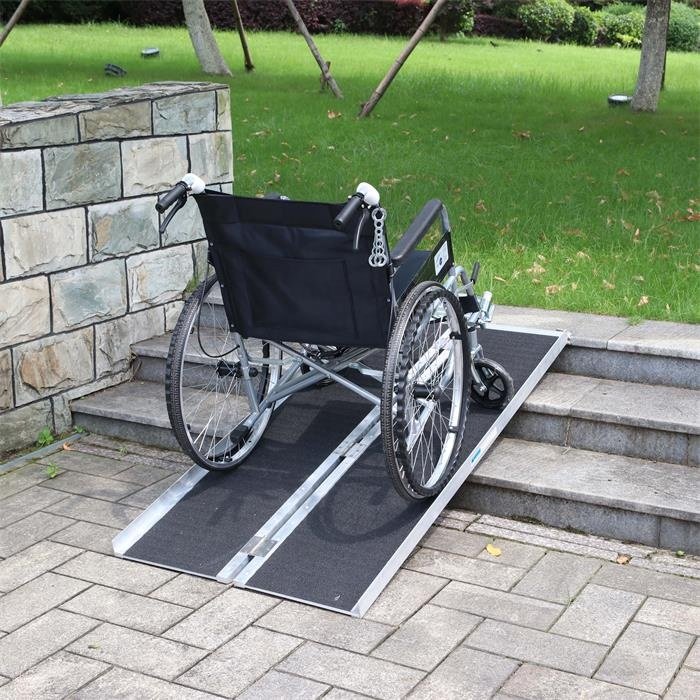 Handicap Van Ramp and Wheelchair Aluminum Ramp for Minivans and Handicap Ramp Van