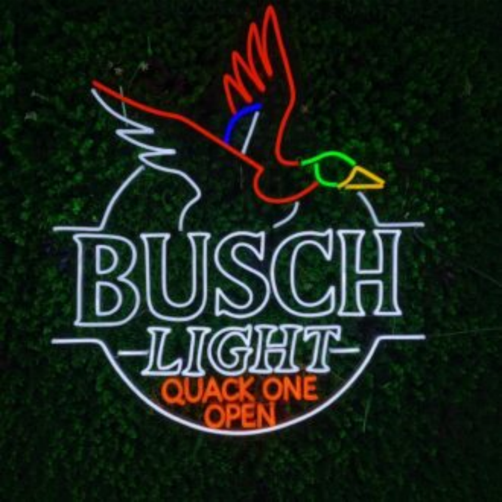 Custom Store Business logo Design Ducks Unlimited Neon Sign Shop Signage Led Light up Sign for Wall Decoration