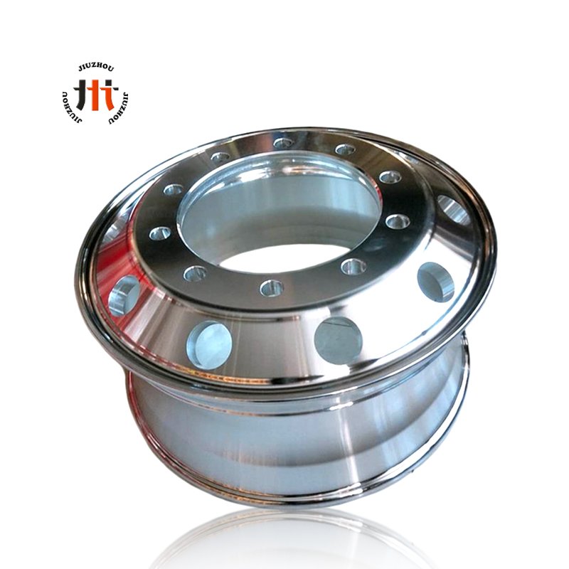 Factory Direct 2024 High Quality Aluminum Alloy 11R24.5 Rims 22.5 Heavy Duty Truck Bus Wheels Limited Time Hot Sale