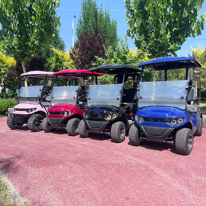 Cheap Electric Golf Carts 60v 72v Club Car Golf Cart 6 Seater Golf Dealer Cart