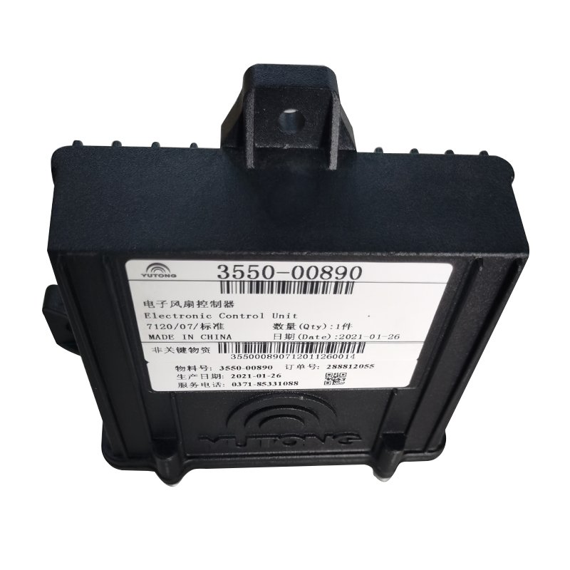 Luxury Bus Parts yutong Used Bus Electric Fan Control Accessory OEM No.3550-00890 Device for Haiger Heavy diesel Truck