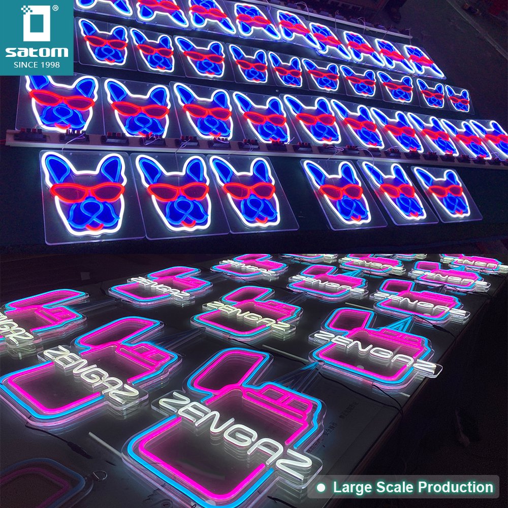 China Factory Price Drinks Neon Signs Beer Enseigne Lumineuse
