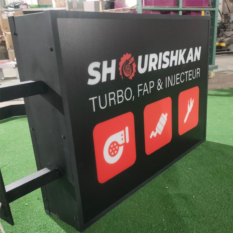 Advertising Lighting Box Custom 3d Led Lightbox Signage Shop Business Logo Light Box Signs