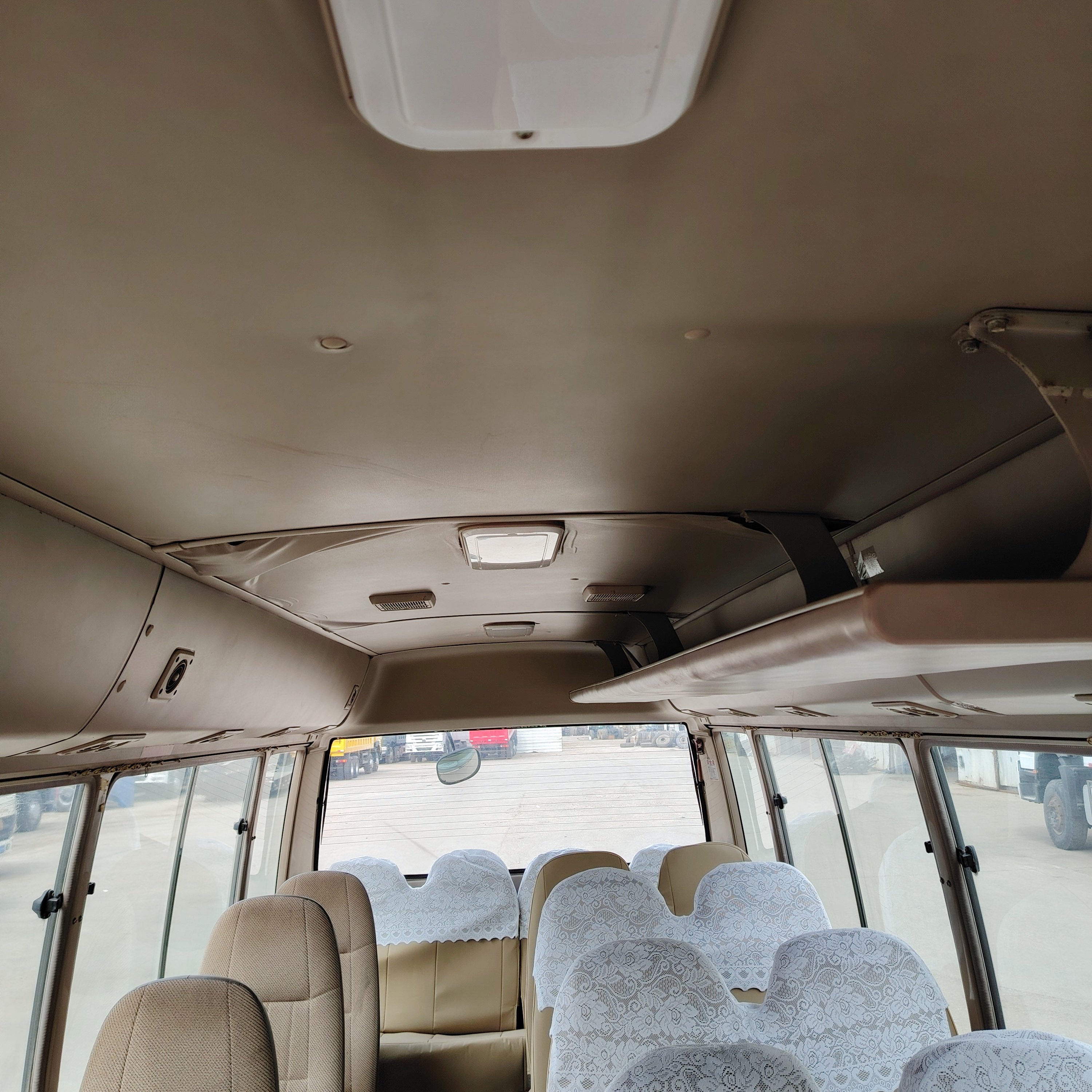 Used Toyota Coaster Bus Diesel Engine 30-Seater Passenger Coaches for Sale at Low Price