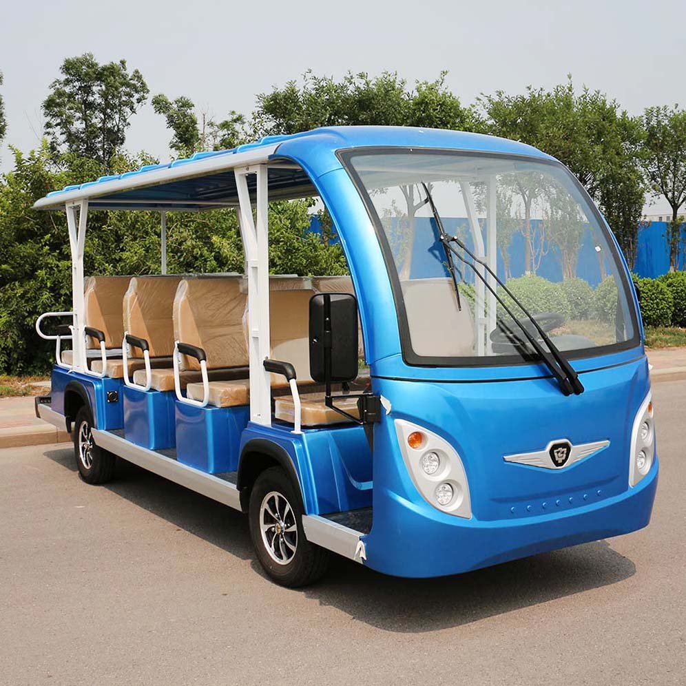 Electric Large Passenger Sightseeing Buses and Tourist Passenger Car Products
