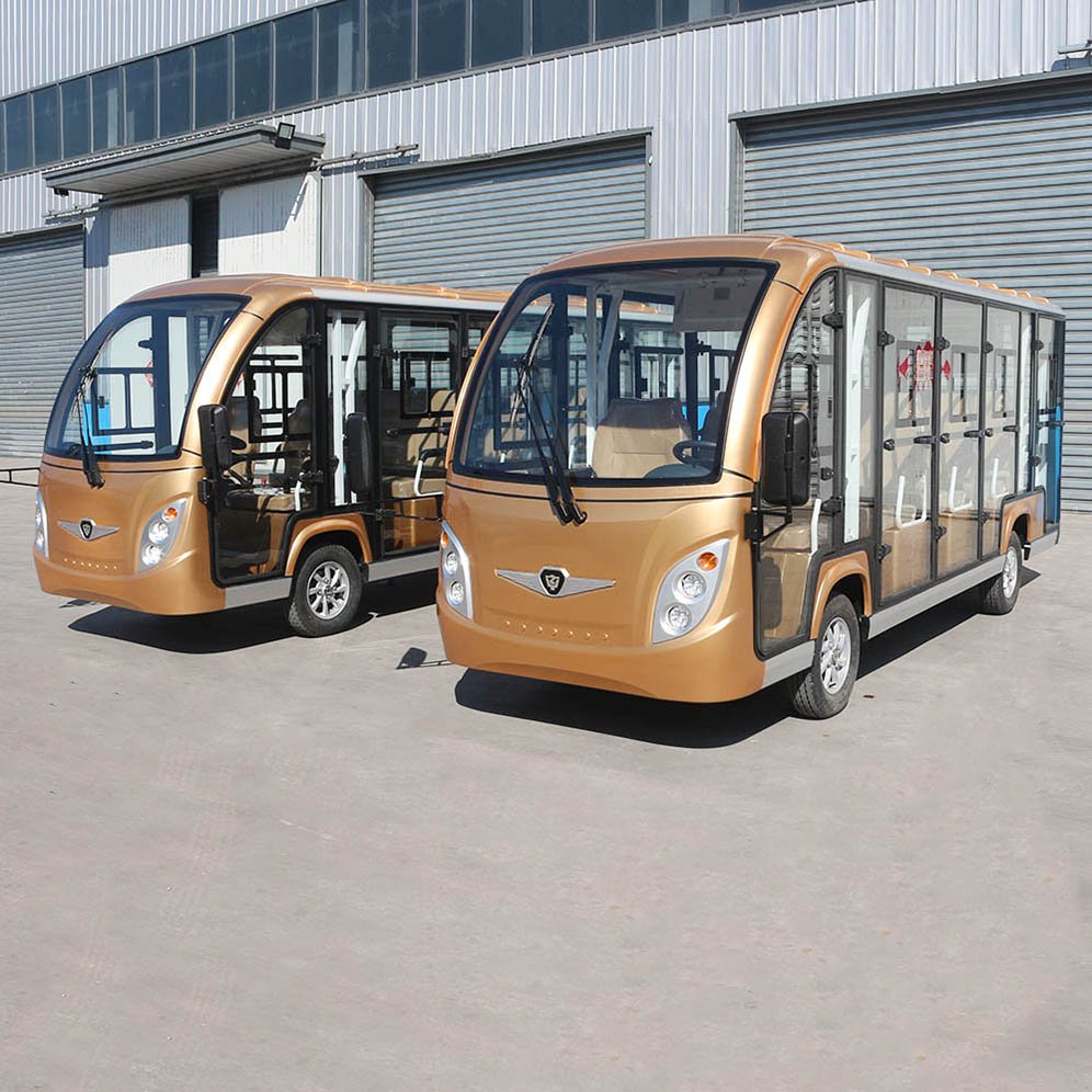 Electric Large Passenger Sightseeing Buses and Tourist Passenger Car Products