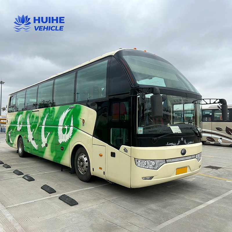 6122 Used Coach Bus 12m 4x4 Lhd Motorhome 51- 53 Seats Coach Bus for Sale