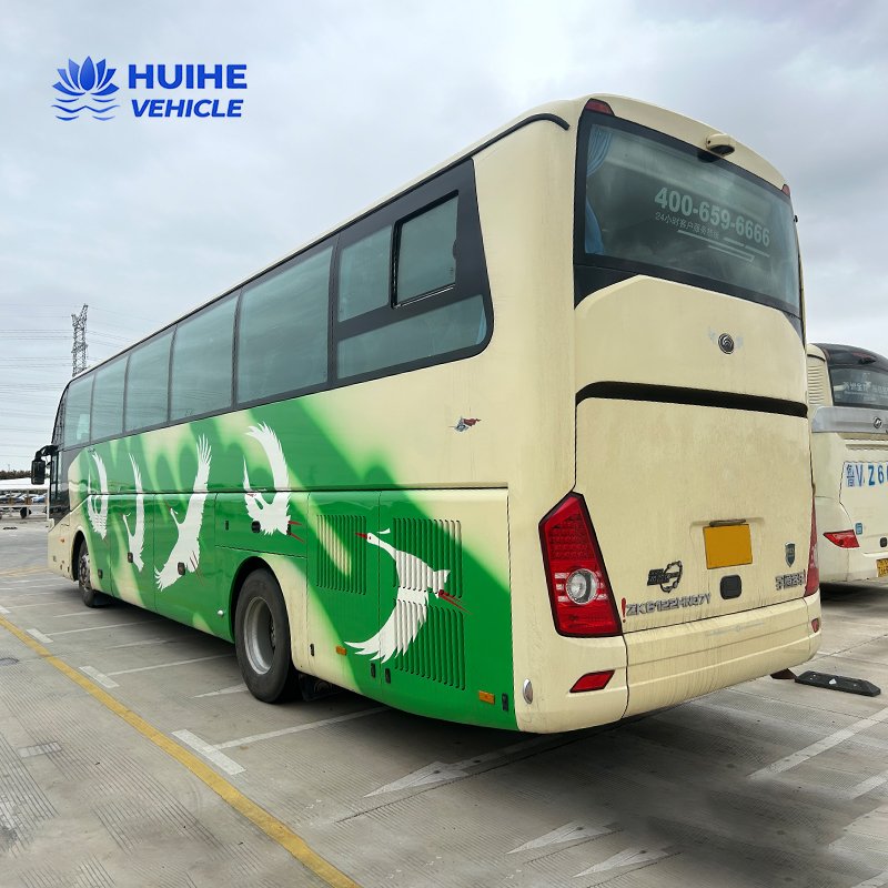 6122 Used Coach Bus 12m 4x4 Lhd Motorhome 51- 53 Seats Coach Bus for Sale